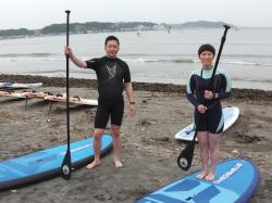 4/24 AM  SUP(サップ、スタンドアップパドル)体験スクール付きレンタル 鎌倉ハイサーフ