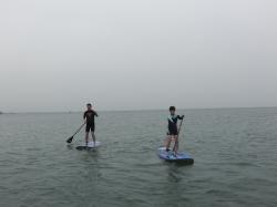 4/24 AM  SUP(サップ、スタンドアップパドル)体験スクール付きレンタル 鎌倉ハイサーフ