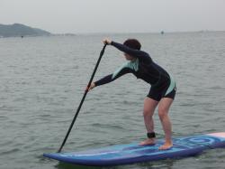 4/24 AM  SUP(サップ、スタンドアップパドル)体験スクール付きレンタル 鎌倉ハイサーフ