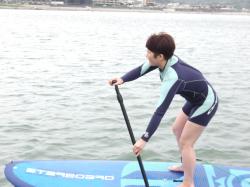 4/24 AM  SUP(サップ、スタンドアップパドル)体験スクール付きレンタル 鎌倉ハイサーフ