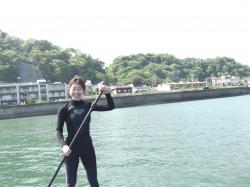 4/25 PM  SUP(サップ、スタンドアップパドル)体験スクール付きレンタル 鎌倉ハイサーフ