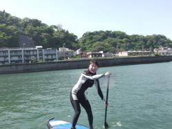 4/25 PM  SUP(サップ、スタンドアップパドル)体験スクール付きレンタル 鎌倉ハイサーフ