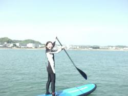 4/25 PM  SUP(サップ、スタンドアップパドル)体験スクール付きレンタル 鎌倉ハイサーフ