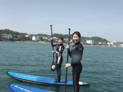 4/25 PM  SUP(サップ、スタンドアップパドル)体験スクール付きレンタル 鎌倉ハイサーフ