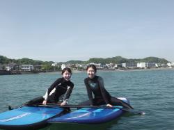 4/25 PM  SUP(サップ、スタンドアップパドル)体験スクール付きレンタル 鎌倉ハイサーフ