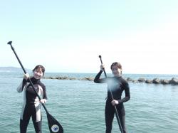 4/25 PM  SUP(サップ、スタンドアップパドル)体験スクール付きレンタル 鎌倉ハイサーフ