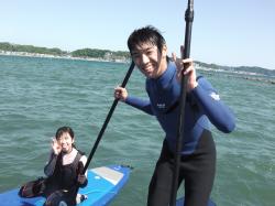 4/30 PM SUP(サップ、スタンドアップパドル)体験スクール付きレンタル  鎌倉ハイサーフ
