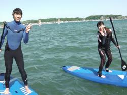 4/30 PM SUP(サップ、スタンドアップパドル)体験スクール付きレンタル  鎌倉ハイサーフ