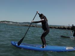 4/30 PM SUP(サップ、スタンドアップパドル)体験スクール付きレンタル  鎌倉ハイサーフ