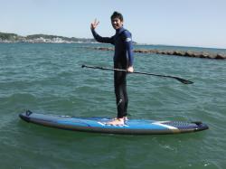 4/30 PM SUP(サップ、スタンドアップパドル)体験スクール付きレンタル  鎌倉ハイサーフ