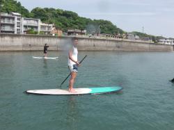 5/5AM  SUP(サップ、スタンドアップパドル)体験スクール付きレンタル 鎌倉ハイサーフ