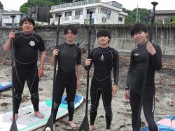 5/7 AM SUP(サップ、スタンドアップパドル)体験スクール付きレンタル 鎌倉ハイサーフ