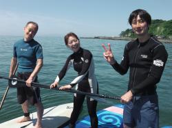 5/29  AM SUP(サップ、スタンドアップパドル)体験スクール付きレンタル 鎌倉ハイサーフ