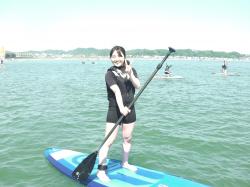 5/29 PM１ SUP(サップ、スタンドアップパドル)体験スクール付きレンタル 鎌倉ハイサーフ