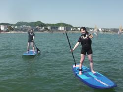 5/29 PM１ SUP(サップ、スタンドアップパドル)体験スクール付きレンタル 鎌倉ハイサーフ