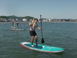 5/29 PM１ SUP(サップ、スタンドアップパドル)体験スクール付きレンタル 鎌倉ハイサーフ