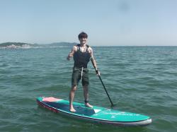 5/29 PM１ SUP(サップ、スタンドアップパドル)体験スクール付きレンタル 鎌倉ハイサーフ