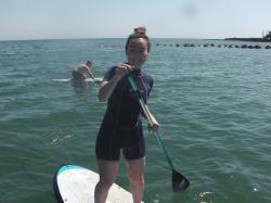 5/29 PM１ SUP(サップ、スタンドアップパドル)体験スクール付きレンタル 鎌倉ハイサーフ