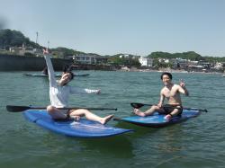 5/29 PM１ SUP(サップ、スタンドアップパドル)体験スクール付きレンタル 鎌倉ハイサーフ