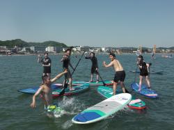 5/29 PM１ SUP(サップ、スタンドアップパドル)体験スクール付きレンタル 鎌倉ハイサーフ