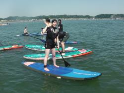 5/29 PM１ SUP(サップ、スタンドアップパドル)体験スクール付きレンタル 鎌倉ハイサーフ