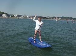 5/29 PM１ SUP(サップ、スタンドアップパドル)体験スクール付きレンタル 鎌倉ハイサーフ