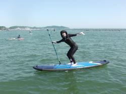 5/29 PM１ SUP(サップ、スタンドアップパドル)体験スクール付きレンタル 鎌倉ハイサーフ