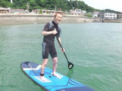 6/5 AM2 SUP(サップ、スタンドアップパドル)体験スクール付きレンタル 鎌倉ハイサーフ