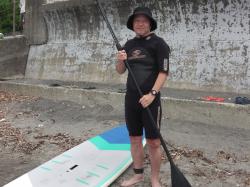 6/5 AM2 SUP(サップ、スタンドアップパドル)体験スクール付きレンタル 鎌倉ハイサーフ