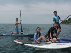 6/5 AM2 SUP(サップ、スタンドアップパドル)体験スクール付きレンタル 鎌倉ハイサーフ