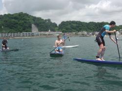 6/5 AM2 SUP(サップ、スタンドアップパドル)体験スクール付きレンタル 鎌倉ハイサーフ
