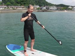 6/5 AM2 SUP(サップ、スタンドアップパドル)体験スクール付きレンタル 鎌倉ハイサーフ