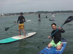 6/19 PM2 SUP(サップ、スタンドアップパドル)体験スクール付きレンタル 鎌倉ハイサーフ