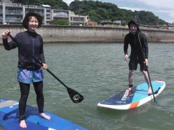 6/26 AM SUP(サップ、スタンドアップパドル)体験スクール付きレンタル  鎌倉ハイサーフ 