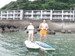 7/3 AM  SUP(サップ、スタンドアップパドル)体験スクール付きレンタル　 鎌倉ハイサーフ　