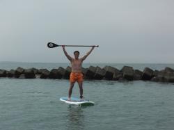 7/3 AM  SUP(サップ、スタンドアップパドル)体験スクール付きレンタル　 鎌倉ハイサーフ　