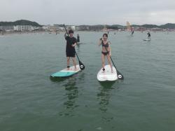 7/3 PM SUP(サップ、スタンドアップパドル)体験スクール付きレンタル  鎌倉ハイサーフ　