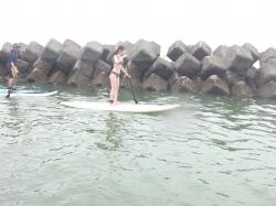 7/3 PM SUP(サップ、スタンドアップパドル)体験スクール付きレンタル  鎌倉ハイサーフ　