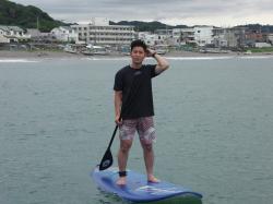 7/8 AM SUP(サップ、スタンドアップパドル)体験スクール付きレンタル　鎌倉ハイサーフ