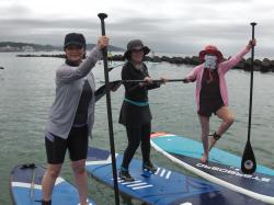 7/17 AM SUP(サップ、スタンドアップパドル)体験スクール付きレンタル  鎌倉ハイサーフ