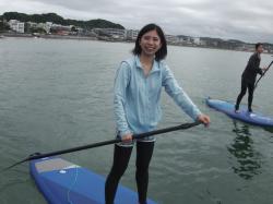 7/17 AM SUP(サップ、スタンドアップパドル)体験スクール付きレンタル  鎌倉ハイサーフ