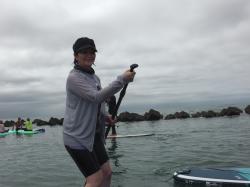 7/17 AM2 SUP(サップ、スタンドアップパドル)体験スクール付きレンタル 鎌倉ハイサーフ