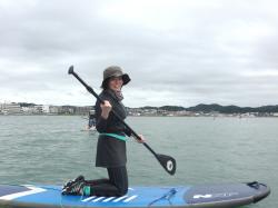 7/17 AM2 SUP(サップ、スタンドアップパドル)体験スクール付きレンタル 鎌倉ハイサーフ