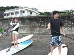 7/17 AM2 SUP(サップ、スタンドアップパドル)体験スクール付きレンタル 鎌倉ハイサーフ