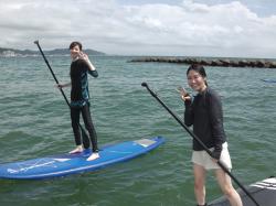 7/17 PM SUP(サップ、スタンドアップパドル)体験スクール付きレンタル  鎌倉ハイサーフ