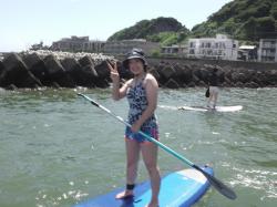 7/17 PM SUP(サップ、スタンドアップパドル)体験スクール付きレンタル  鎌倉ハイサーフ