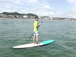 7/17 PM SUP(サップ、スタンドアップパドル)体験スクール付きレンタル  鎌倉ハイサーフ