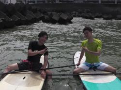 7/17 PM SUP(サップ、スタンドアップパドル)体験スクール付きレンタル  鎌倉ハイサーフ
