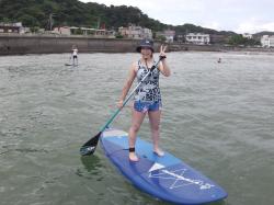 7/17 PM2 SUP(サップ、スタンドアップパドル)体験スクール付きレンタル  鎌倉ハイサーフ
