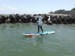 7/17 PM2 SUP(サップ、スタンドアップパドル)体験スクール付きレンタル  鎌倉ハイサーフ